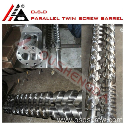 extruder twin screw barrel for recycling PVC PP sheet board pipe liansu jinhu Jwel Theysohn Windsor tubo tuberia tornillo zhous